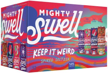 Mighty Swell Keep it Weird Spiked Seltzer Variety Pack 12pk 12oz Can