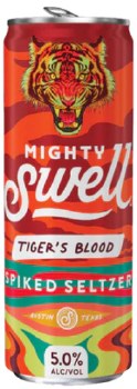 Mighty Swell Tigers Blood Spiked Seltzer 19.2oz Can