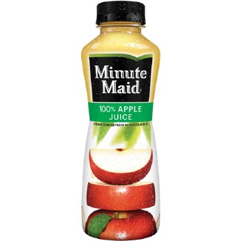 Minute Maid 100% Apple Juice 12oz Btl