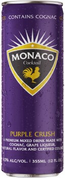 Monaco Purple Crush Cocktail 12oz Can