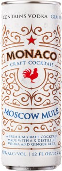 Monaco Moscow Mule Cocktail 12oz Can