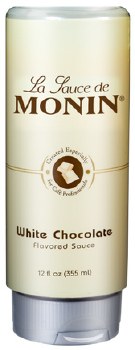 Monin White Chocolate Sauce 12oz