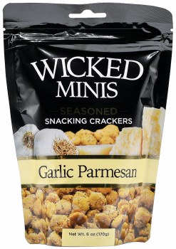 Wicked Minis Garlic Parmesan Oyster Cracker 6oz