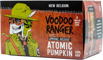 New Belgium Voodoo Ranger Atomic Pumpkin 6pk 12oz Can