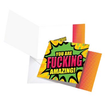 Fing Amazing Thank You Card