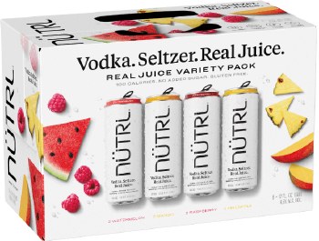 Nutrl Vodka Seltzer Variety Pack 8pk 12oz Can