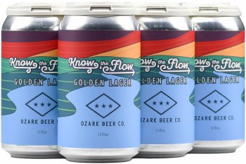 Ozark Know the Flow Golden Lager 6pk 12oz Can