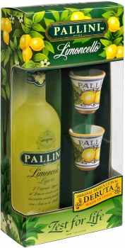 Pallini Limoncello Gift Pack 750ml