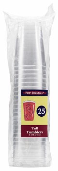 Tall Tumblers 25pk 10oz