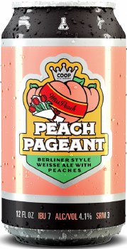 Coop Ale Peach Pageant Berliner Weisse 12oz Can