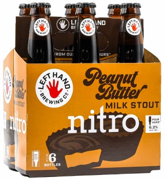 Left Hand Peanut Butter Milk Stout Nitro 6pk 12oz Btl