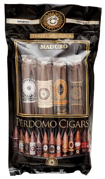 Perdomo Maduro Humidified Bag 4 Pack 4pk 6" x 50 Ring Guage