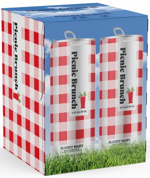 Picnic Brunch Bloody Mary 4pk 12oz Can