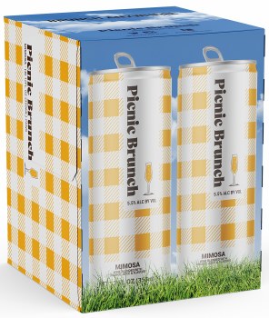 Picnic Brunch Mimosa 4pk 12oz Can