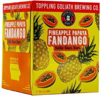 Toppling Goliath Pineapple Papaya Fandango Sour 4pk 16oz Can