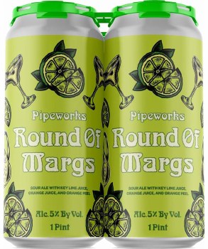 Pipeworks Round of Margs Sour 4pk 16oz Can