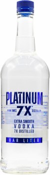 Platinum 7X Vodka 1L