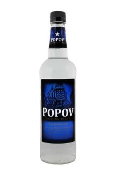 Popov Blue Label 100 Proof Vodka 750ml