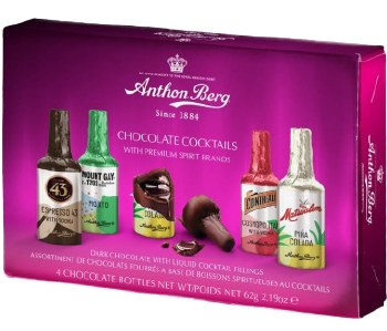 Anthon Berg Cocktail Filled Assorted 4 Piece Gift Box 4 Piece Gift Box