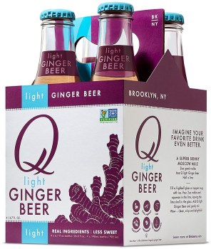 Q Light Ginger Beer 4pk 6.7oz Btl