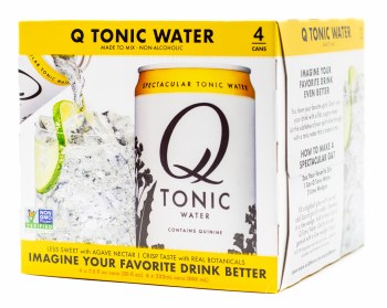 Q Tonic Water 4pk 7.5oz Can