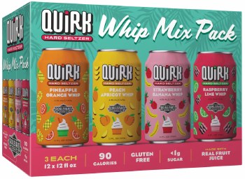 Quirk Whip Mix Pack Hard Seltzer 12pk 12oz Can