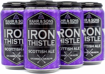Rahr and Sons Iron Thistle Scotch Ale 6pk 12oz Can