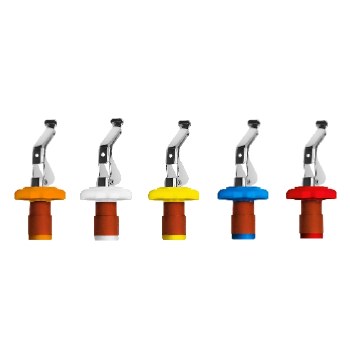 Italian Metal Lever Stopper (Assorted Colors)
