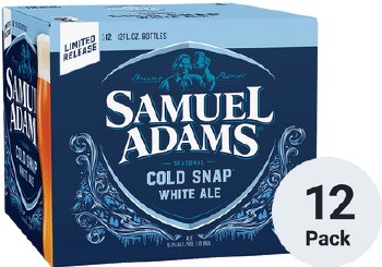 Samuel Adams Cold Snap Wheat 12pk 12oz Bt