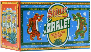 Shiner Orale Mexican Style Cerveza 6pk 12oz Can