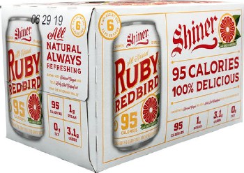 Shiner Ruby Redbird 6pk 12oz Can