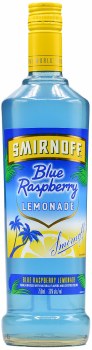 Smirnoff Blue Raspberry Lemonade Vodka 750ml