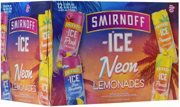 Smirnoff Neon Lemonades  12pk 12oz Can