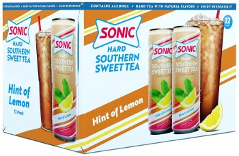 Sonic Hard Southern Sweet Tea 12pz 12oz Can
