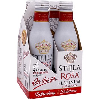 Stella Rosa Platinum 4pk 250ml Can