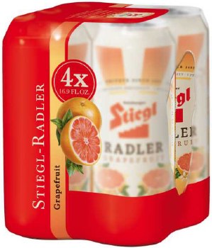 Stiegl Radler Grapefruit 4pk 16oz Can