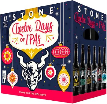 Stone Twelve Days of IPAs Variety Pack 12pk 12oz Btl