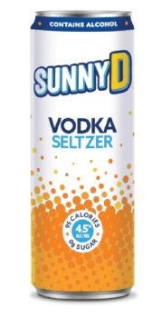 Sunny D Vodka Seltzer 12oz Cab