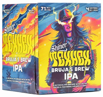 Shiner Texhex Brujas Brew IPA 4pk 16oz Can