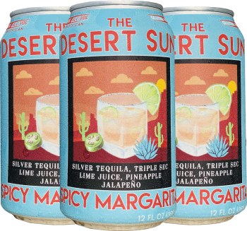 Desert Sun Spicy Margarita 4pk 12oz Can