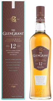 Glen Grant 12 Year Single Malt Scotch Whiskey 750ml