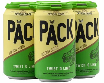 Crystal Ridge The Pack Twist O Lime  4pk 12oz Can