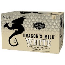 New Holland Dragons Milk White Bourbon Barrel-Aged White Stout 6pk 12oz Can