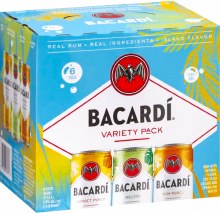 Bacardi Variety Pack 6pk 355ml Can