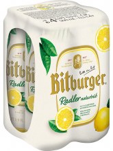 Bitburger Lemon Radler 4pk 16oz Can