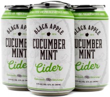 Black Apple Cider Cucumber Mint Hard Cider  4pk 12oz Can