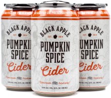 Black Apple Cider Pumpkin Spice Hard Cider 4pk 12oz Can