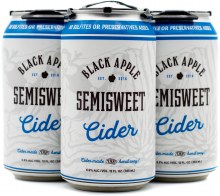 Black Apple Cider Semisweet Hard Cider 4pk 12oz Can