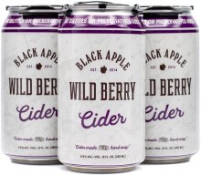 Black Apple Cider Wild Berry Hard Cider 4pk 12oz Can