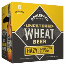 Boulevard Unfiltered Wheat Beer 6pk 12oz Btl